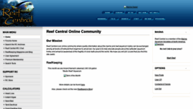 What Reefcentral.com website looked like in 2021 (2 years ago)