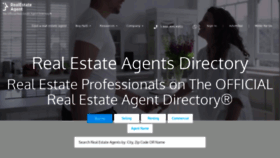 What Realestateagent.com website looked like in 2021 (2 years ago)