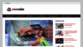 What Rawcodes.net website looked like in 2021 (2 years ago)