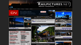 What Railpictures.net website looked like in 2021 (2 years ago)