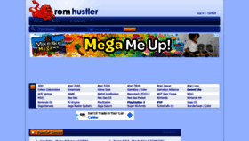 What Romhustler.net website looked like in 2021 (2 years ago)