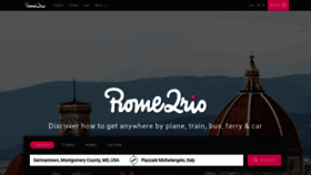 What Rio2rome.com website looked like in 2021 (2 years ago)