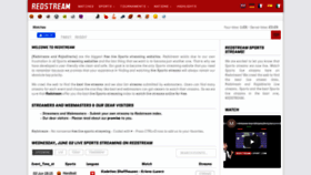What Redstreams.tv website looked like in 2021 (2 years ago)