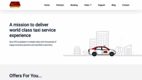 What Redtaxi.co.in website looked like in 2021 (2 years ago)