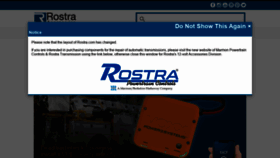 What Rostra.com website looked like in 2021 (2 years ago)