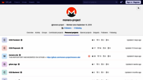 What Repo.getmonero.org website looked like in 2021 (2 years ago)
