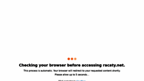 What Racaty.net website looked like in 2021 (2 years ago)