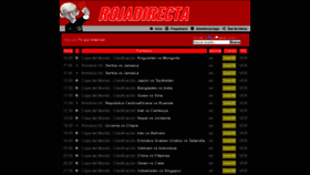 What Rojadirecta.global website looked like in 2021 (2 years ago)