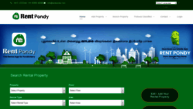 What Rentpondy.com website looked like in 2021 (2 years ago)
