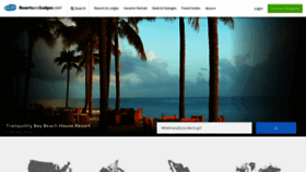What Resortsandlodges.com website looked like in 2021 (2 years ago)