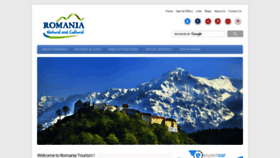 What Romaniatourism.com website looked like in 2021 (2 years ago)