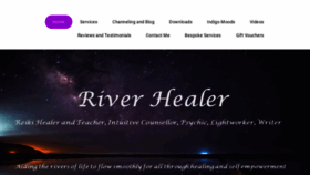 What Riverhealer.com website looked like in 2021 (2 years ago)