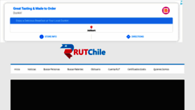 What Rutchile.cl website looked like in 2021 (2 years ago)