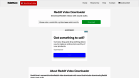 What Redditsave.com website looked like in 2021 (2 years ago)