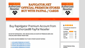 What Rapidgator.biz website looked like in 2021 (2 years ago)