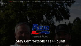 What Reidheatingandair.com website looked like in 2021 (2 years ago)