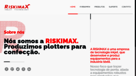 What Riskimax.com.br website looked like in 2021 (2 years ago)