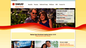 What Retiree.smud.org website looked like in 2021 (2 years ago)