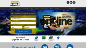 What Rodoviariaonline.com.br website looked like in 2021 (2 years ago)