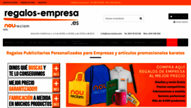 What Regalos-empresa.es website looked like in 2021 (2 years ago)