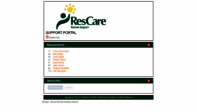 What Remote.rescare.com website looked like in 2021 (2 years ago)