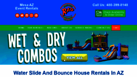 What Radbounce.com website looked like in 2021 (2 years ago)