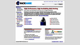 What Rackshare.com website looked like in 2021 (2 years ago)