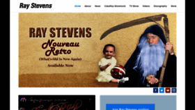What Raystevens.com website looked like in 2021 (4 years ago)