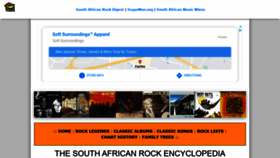 What Rock.co.za website looked like in 2021 (2 years ago)