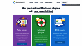 What Redmineup.com website looked like in 2021 (2 years ago)