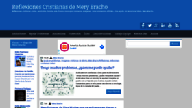 What Reflexionesmerybracho.com website looked like in 2021 (2 years ago)