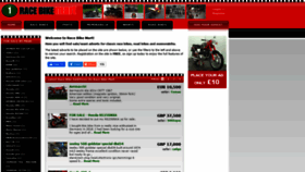 What Racebikemart.com website looked like in 2021 (2 years ago)