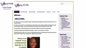 What Risingstarlifecoach.com website looked like in 2021 (2 years ago)
