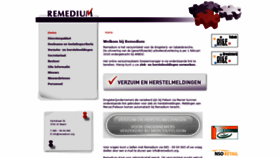 What Remedium.org website looked like in 2021 (2 years ago)