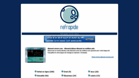 What Refrapide.com website looked like in 2021 (2 years ago)