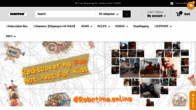 What Robotimeonline.com website looked like in 2021 (2 years ago)
