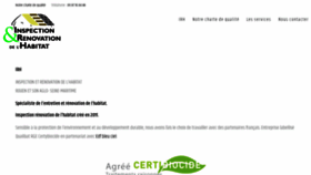What Reseau-irh.com website looked like in 2021 (4 years ago)