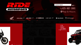 What Ridemotorsports.com website looked like in 2021 (2 years ago)