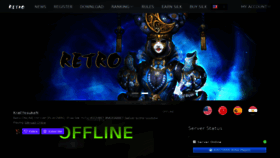 What Retrosro.com website looked like in 2021 (2 years ago)