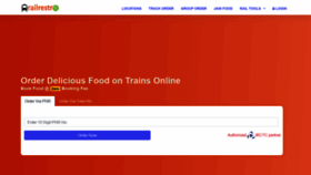 What Railrestro.com website looked like in 2021 (2 years ago)