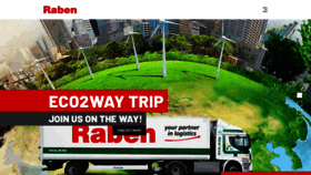 What Raben-group.com website looked like in 2021 (2 years ago)