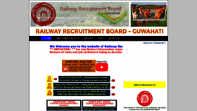 What Rrbguwahati.gov.in website looked like in 2021 (2 years ago)