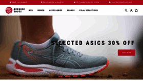 What Runningshoes.co.uk website looked like in 2021 (2 years ago)