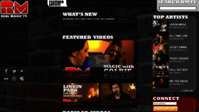 What Realmagictv.com website looked like in 2021 (3 years ago)
