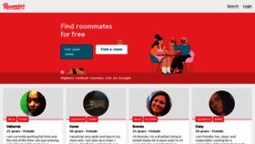 What Roomies.com website looked like in 2021 (2 years ago)