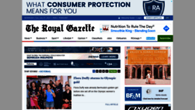 What Royalgazette.com website looked like in 2021 (2 years ago)