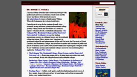 What Rjohara.net website looked like in 2021 (2 years ago)