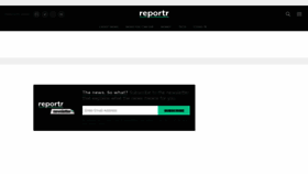 What Reportr.world website looked like in 2021 (2 years ago)
