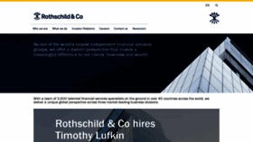 What Rothschildandco.com website looked like in 2021 (2 years ago)