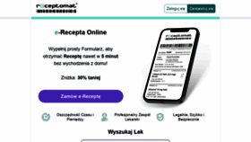 What Receptomat.pl website looked like in 2021 (2 years ago)